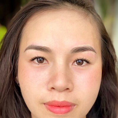 Khoá học Điêu khắc HairStrokes 7 Khách hàng sau khi điêu khắc chân mày