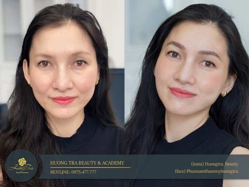 Điêu khắc chân mày có dành cho người trên 40 tuổi? 2 HTBA Dieu khac chan may co danh cho nguoi 40 tuoi 01