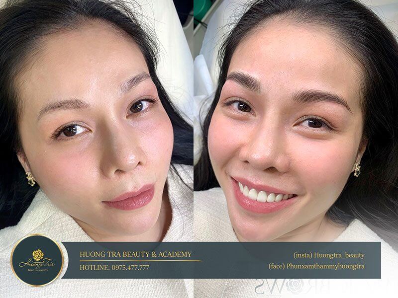 Điêu khắc chân mày có dành cho người trên 40 tuổi? 3 HTBA Dieu khac chan may co danh cho nguoi 40 tuoi 02 1