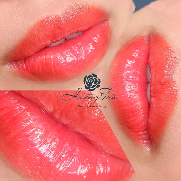 Có nên phun môi không? Phun môi màu gì đẹp? 3 Môi màu hồng đào