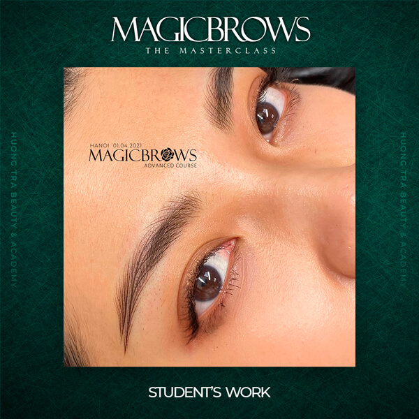 Học điêu khắc lông mày ở đâu tốt? Dạy học điêu khắc lông mày chuyên nghiệp 3 Khóa học kỹ thuật Magicbrows