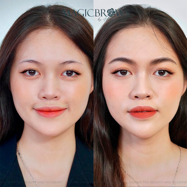 Những điều cần lưu ý khi điêu khắc chân mày 3 Da dầu nên lựa chọn kỹ thuật Magnum để điêu khắc chân mày