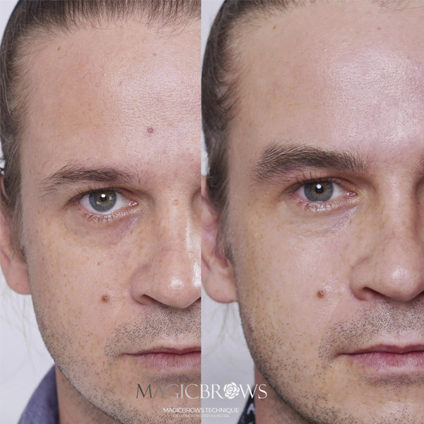 Những mẫu điêu khắc chân mày phù hợp nhất với nam giới năm 2022 5 mau dieu khac chan may cho nam 03