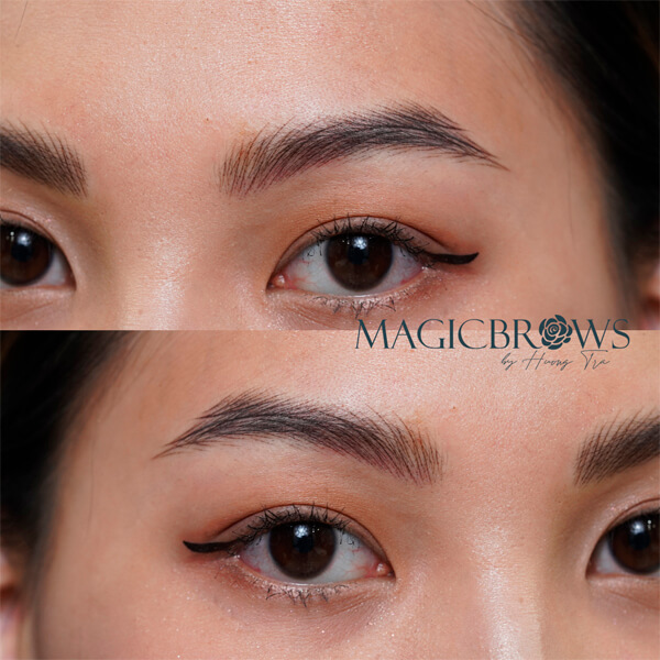 Review làm mày điêu khắc Hairstroke 2 Hairstroke là gì