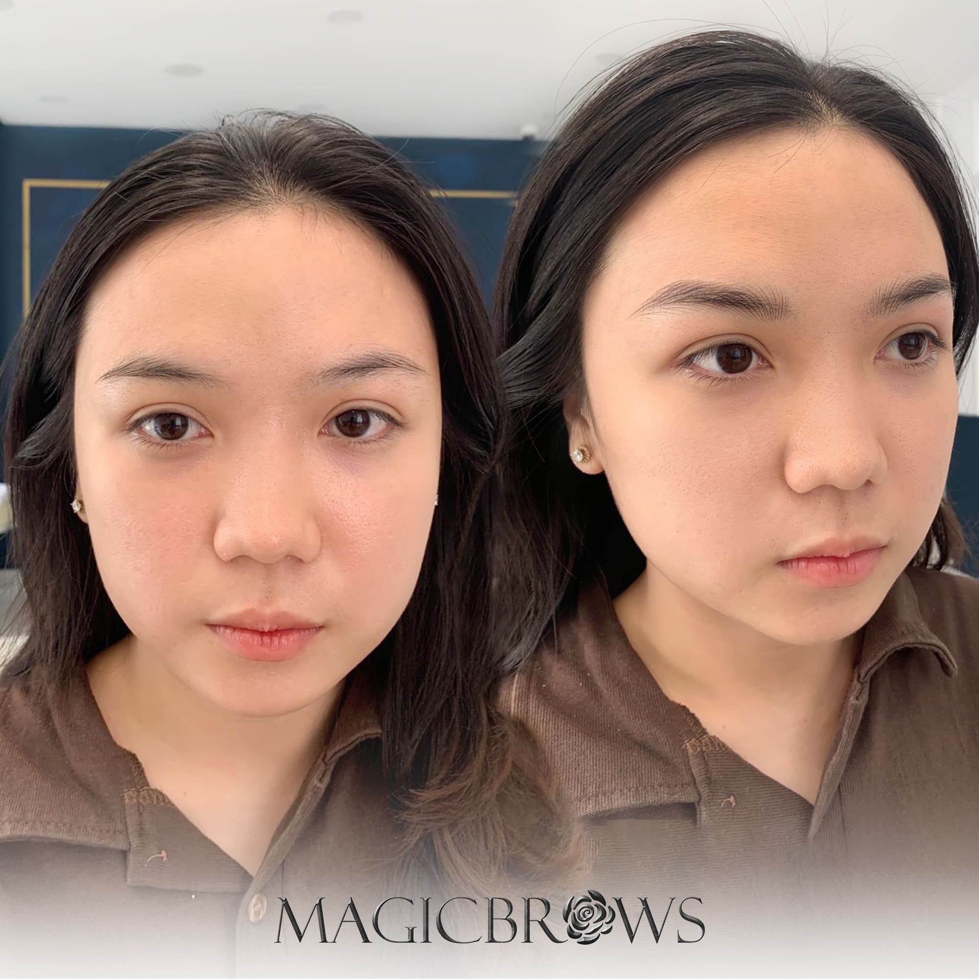 ĐIÊU KHẮC LÔNG MÀY HAIRSTROKES NGŨ QUAN THÊM SẮC SẢO 4 Hình ảnh khách hàng thực hiệu điêu khắc tại Hương Trà Beauty & Academy - Ảnh 1